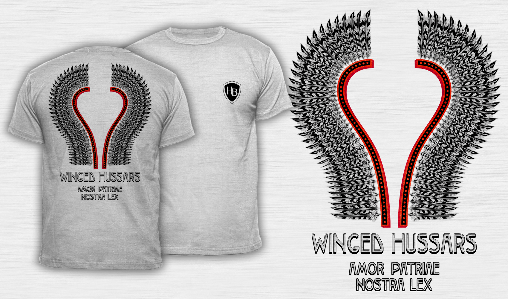 Winged Hussars - Men's T-Shirt White